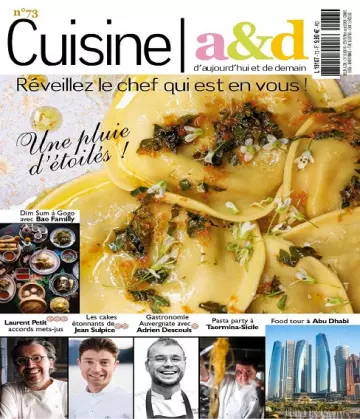 Cuisine A&D N°73 – Septembre-Octobre 2022  [Magazines]