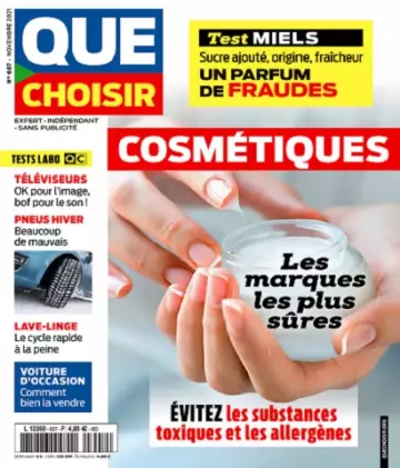 Que Choisir N°607 – Novembre 2021 [Magazines]