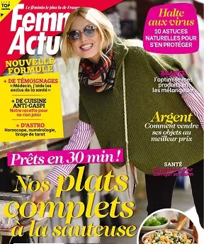 Femme Actuelle N°1883 Du 26 au 1 Novembre 2020  [Magazines]