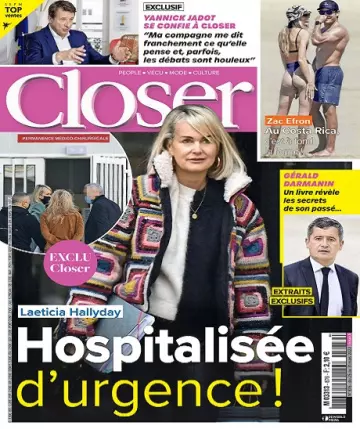 Closer N°876 Du 25 au 31 Mars 2022 [Magazines]