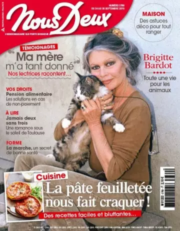 Nous Deux - 24 Septembre 2019  [Magazines]