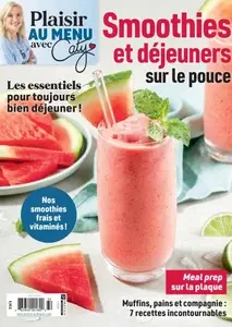 Plaisir au menu avec Caty - Août 2024 [Magazines]