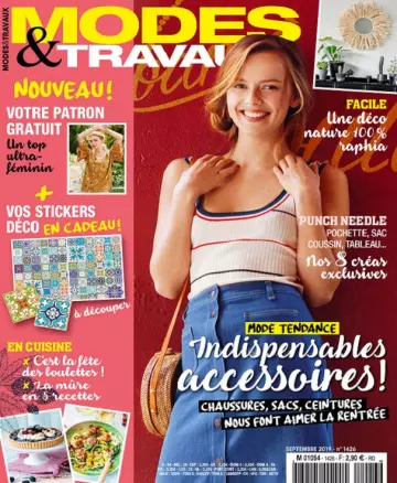 Modes et Travaux N°1426 – Septembre 2019 [Magazines]