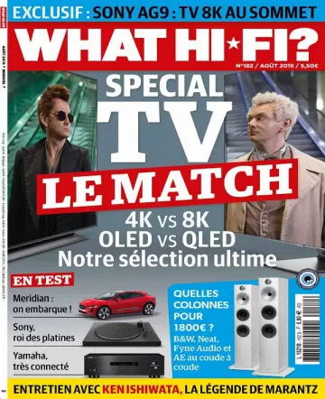 What Hi-Fi N°182 – Août 2019 [Magazines]