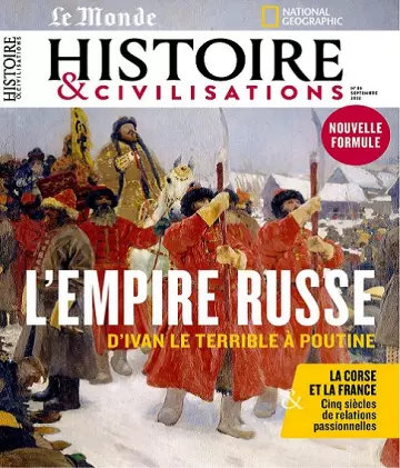 Le Monde Histoire et Civilisations N°86 – Septembre 2022 [Magazines]