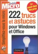 222 trucs et astuces pour Windows et Office [Livres]