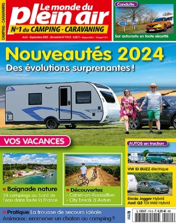 Le Monde Du Plein-Air N°179 – Août-Septembre 2023  [Magazines]