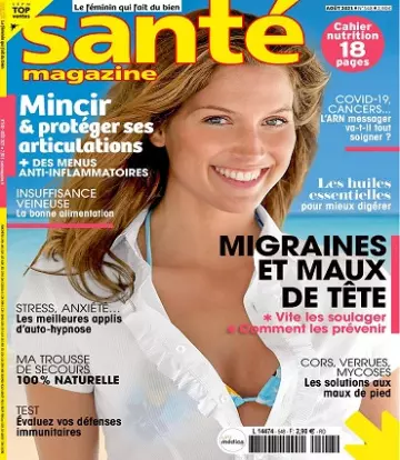 Santé Magazine N°548 – Août 2021 [Magazines]