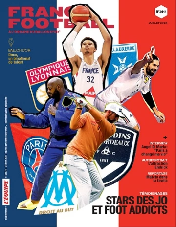 France Football N°3944 – Juillet 2024 [Magazines]