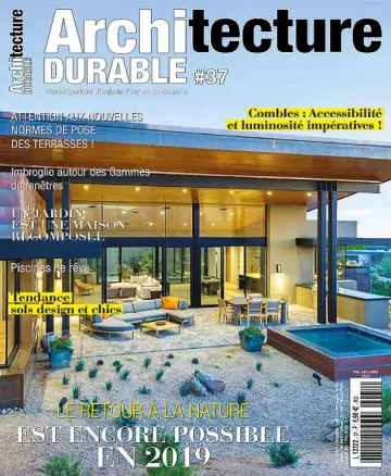 Architecture Durable N°37 – Mai-Juillet 2019 [Magazines]