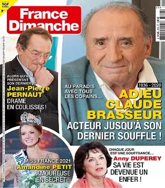 France Dimanche N°3878 Du 24 Décembre 2020 [Magazines]