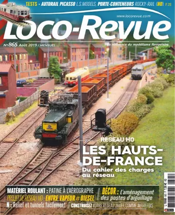 Loco-Revue N°865 – Août 2019 [Magazines]