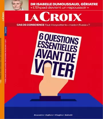 La Croix L’Hebdo Du 2-3 Avril 2022  [Magazines]