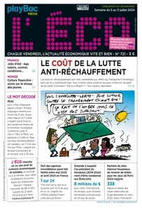 L'ÉCO N.721 - 5 Juillet 2024  [Magazines]