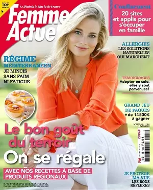 Femme Actuelle N°1855 Du 11 Avril 2020 [Magazines]