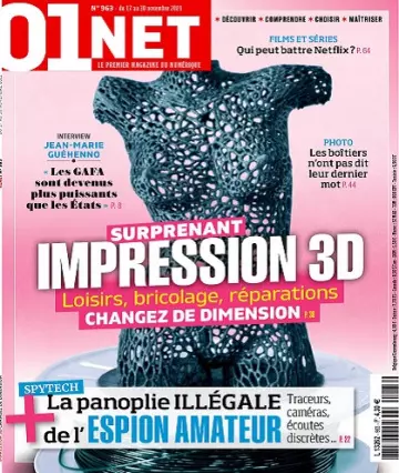 01Net N°963 Du 17 au 30 Novembre 2021 [Magazines]