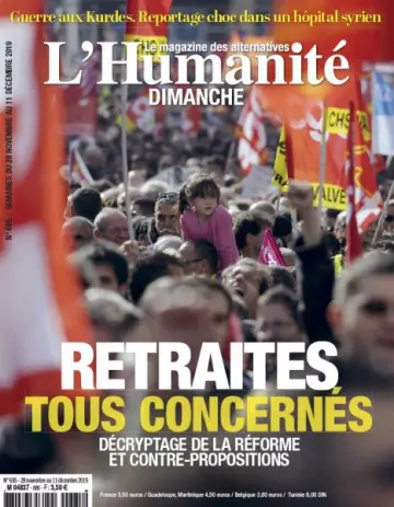 L’Humanité Dimanche - 28 Novembre 2019 [Magazines]