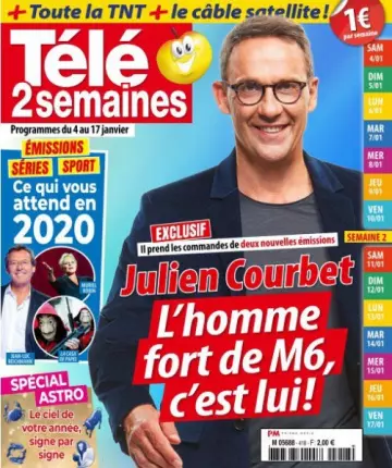 Télé 2 Semaines - 4 Janvier 2020  [Magazines]