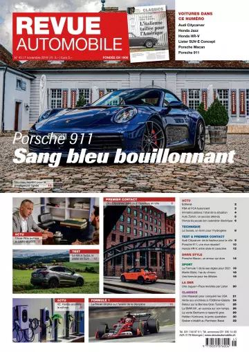 Revue Automobile – 7 novembre 2019  [Magazines]