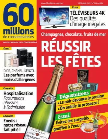 60 Millions de Consommateurs - Décembre 2019 [Magazines]