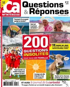 Ça M’Intéresse Questions & Réponses - Juillet-Septembre 2024  [Magazines]