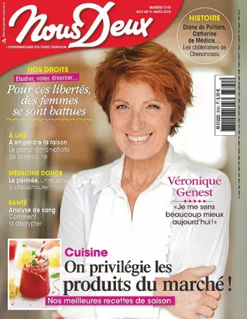 Nous Deux N°3740 Du 5 au 11 Mars 2019  [Magazines]