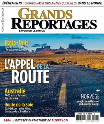 Grands Reportages N°512 – Avril 2023  [Magazines]