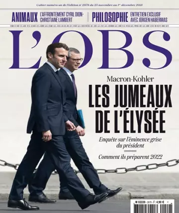 L’Obs N°2979 Du 25 Novembre 2021 [Magazines]