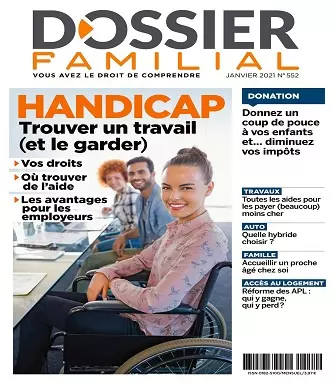 Dossier Familial N°552 – Janvier 2021 [Magazines]