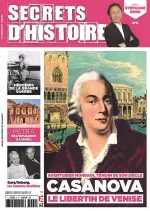 Secrets d’Histoire N°8 – Casanova le libertin de Venise  [Magazines]