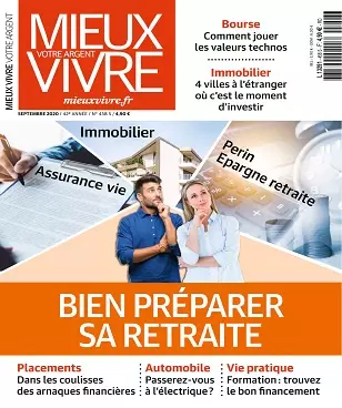 Mieux Vivre Votre Argent N°458 – Septembre 2020 [Magazines]