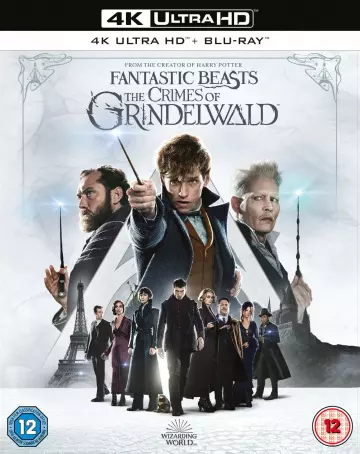 Les Animaux fantastiques : Les crimes de Grindelwald  [BLURAY 4K] - MULTI (TRUEFRENCH)