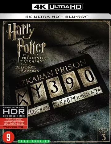 Harry Potter et le Prisonnier d'Azkaban  [BLURAY REMUX 4K] - MULTI (TRUEFRENCH)