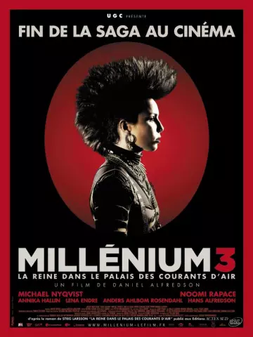 Millénium 3 - La Reine dans le palais des courants d'air  [HDRIP] - FRENCH