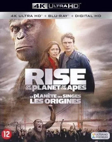 La Planète des singes : les origines  [BLURAY REMUX 4K] - MULTI (TRUEFRENCH)