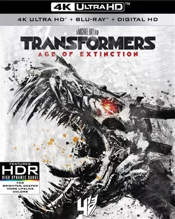 Transformers : l'âge de l'extinction  [BLURAY 4K] - MULTI (TRUEFRENCH)