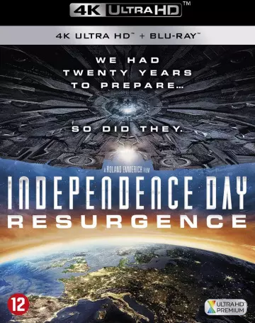 Independence Day : Resurgence  [BLURAY REMUX 4K] - MULTI (TRUEFRENCH)