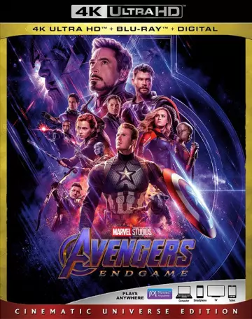 Avengers: Endgame [BLURAY 4K] - MULTI (TRUEFRENCH)