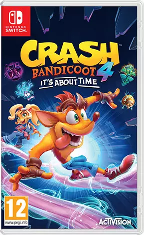 Crash Bandicoot 4 Its About Time V1.2 Incl. 2 Dlcs  [Switch]