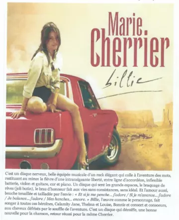 Marie Cherrier - Billie  [Albums]